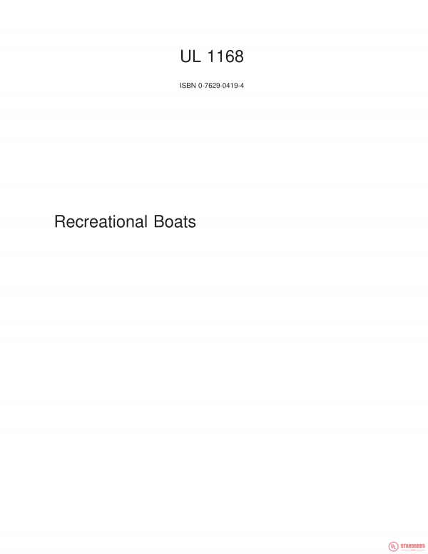 UL 1168 PDF